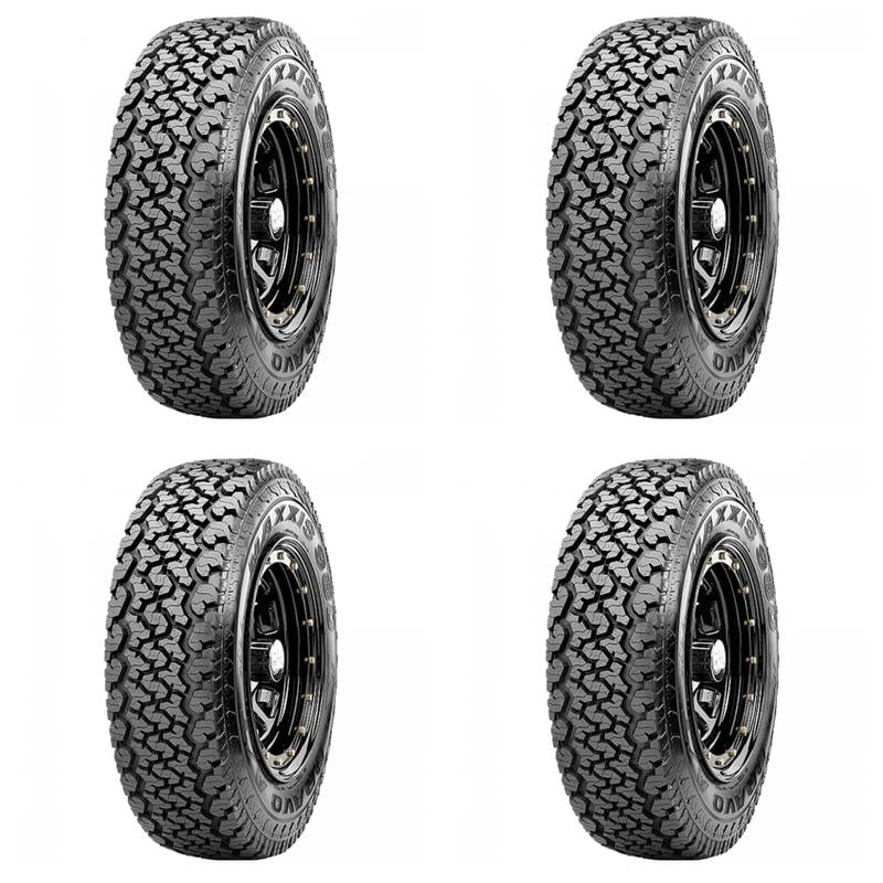 Paquete de 4 Llantas LT245/70 R16 113/110S Maxxis AT 980