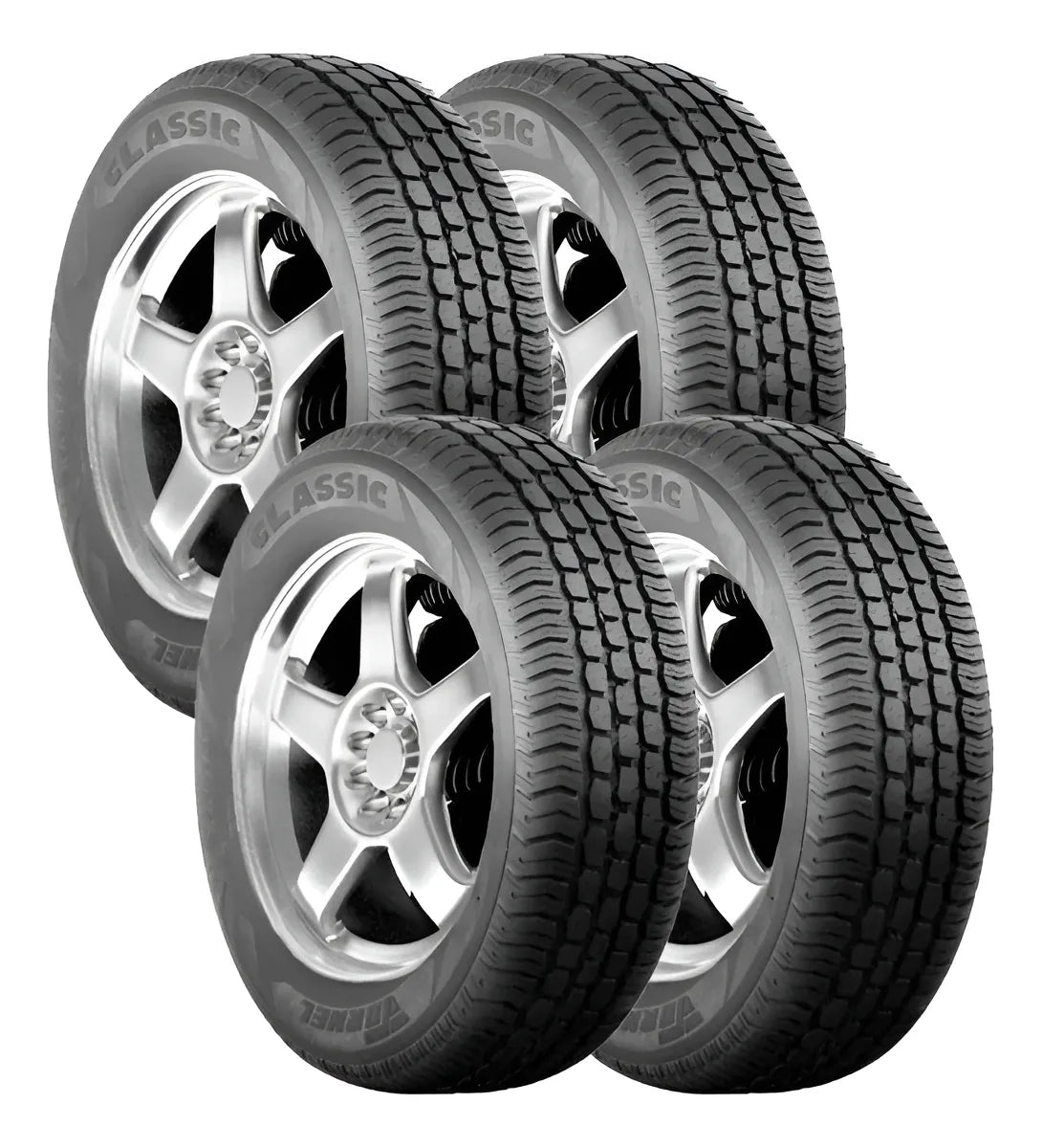 Paquete de 4 Llantas 195/70 R14 90S TORNEL CLASSIC