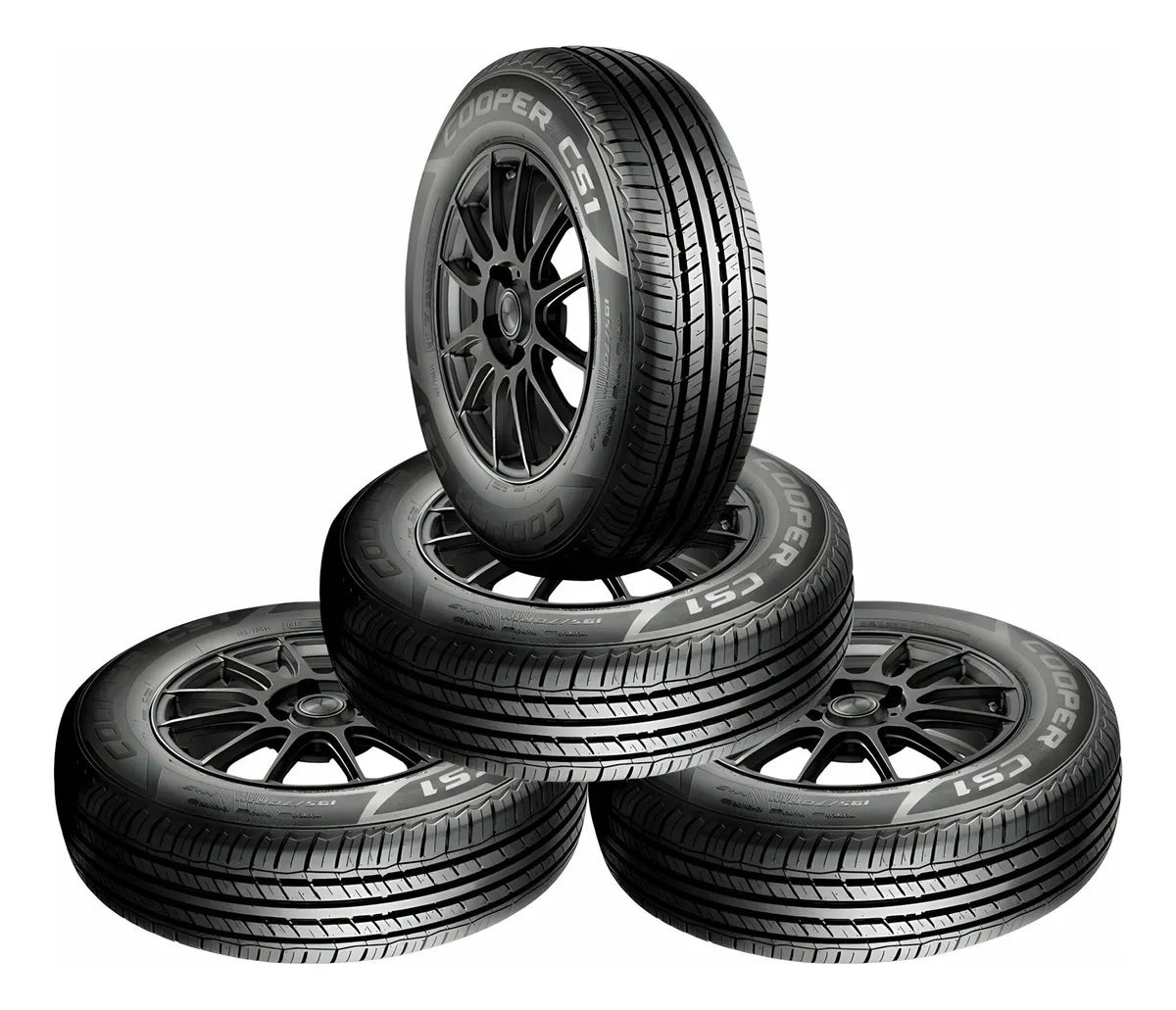 Paquete de 4 Llantas 175/65 R14 82T COOPER CS1