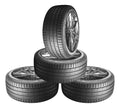Paquete de 4 Llantas 245/40 R18 97Y XL BLACKHAWK HU71