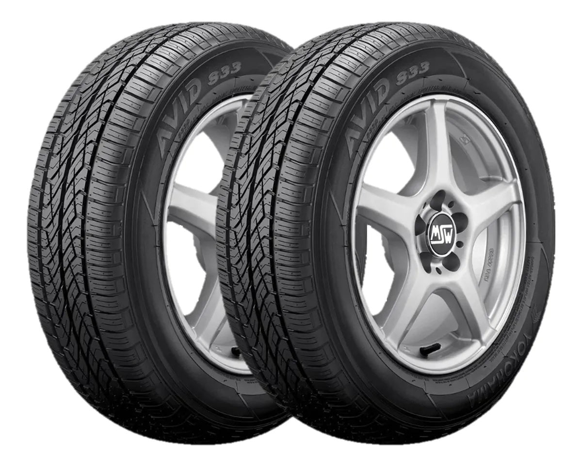 Paquete de 2 Llantas P195/65 R15 89S Yokohama avid s33d