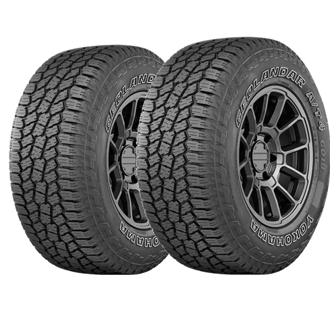 Paquete de 2 Llantas LT265/70 R17 121/118S Yokohama geolandar a/t4 g018