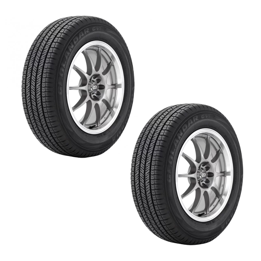 Paquete de 2 Llantas 235/55 R18 100H Yokohama geolandar g91av