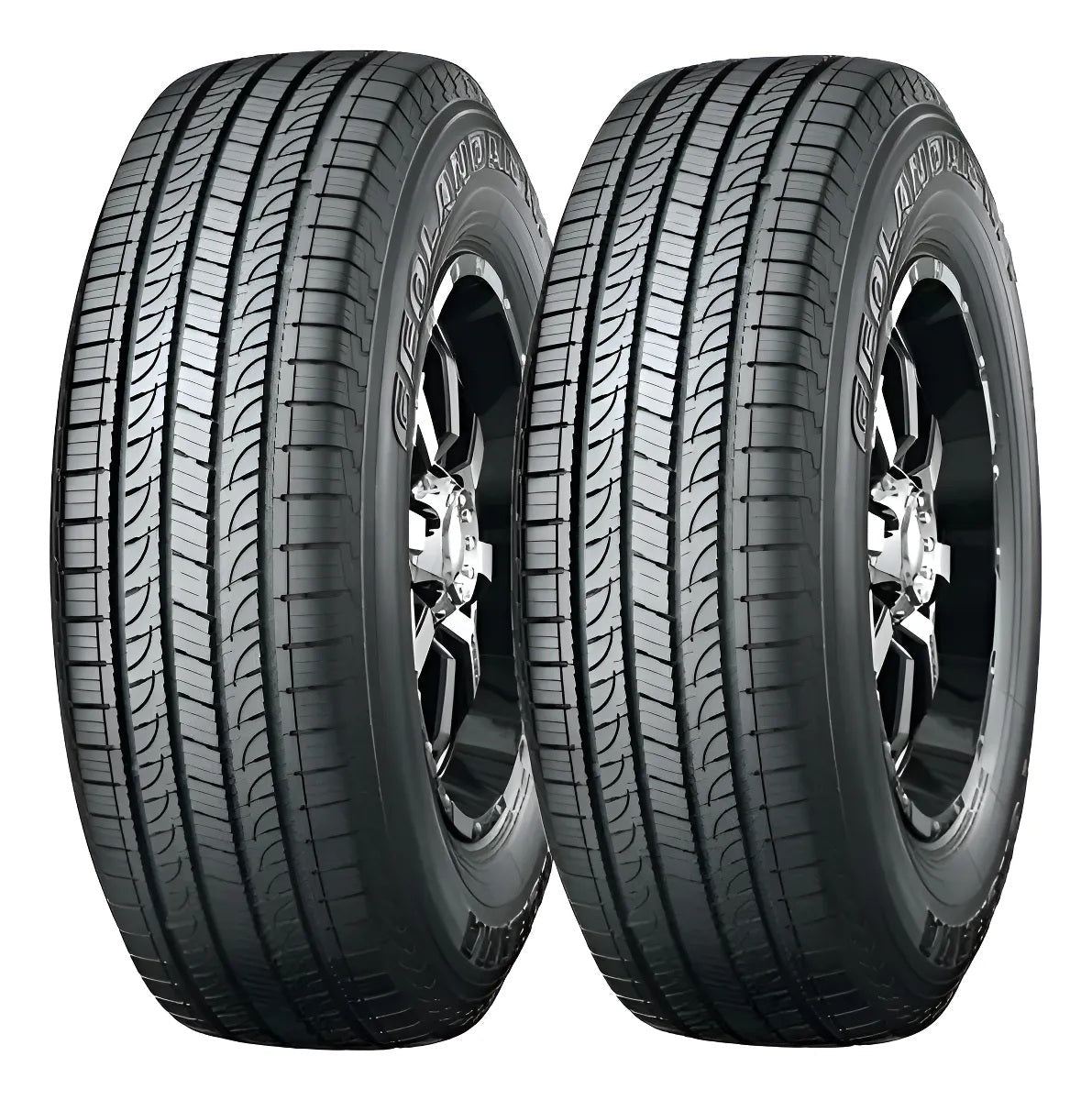 Paquete de 2 Llantas P225/55 R17 95H Yokohama geolandar g95a