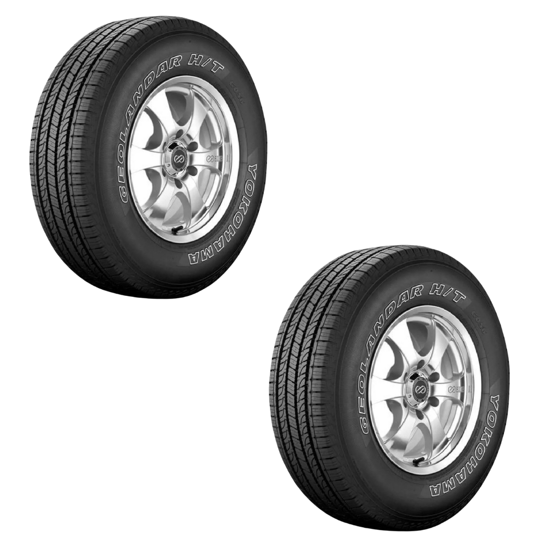 Paquete de 2 Llantas LT245/75 R17 121/118S Yokohama geolandar h/t g056