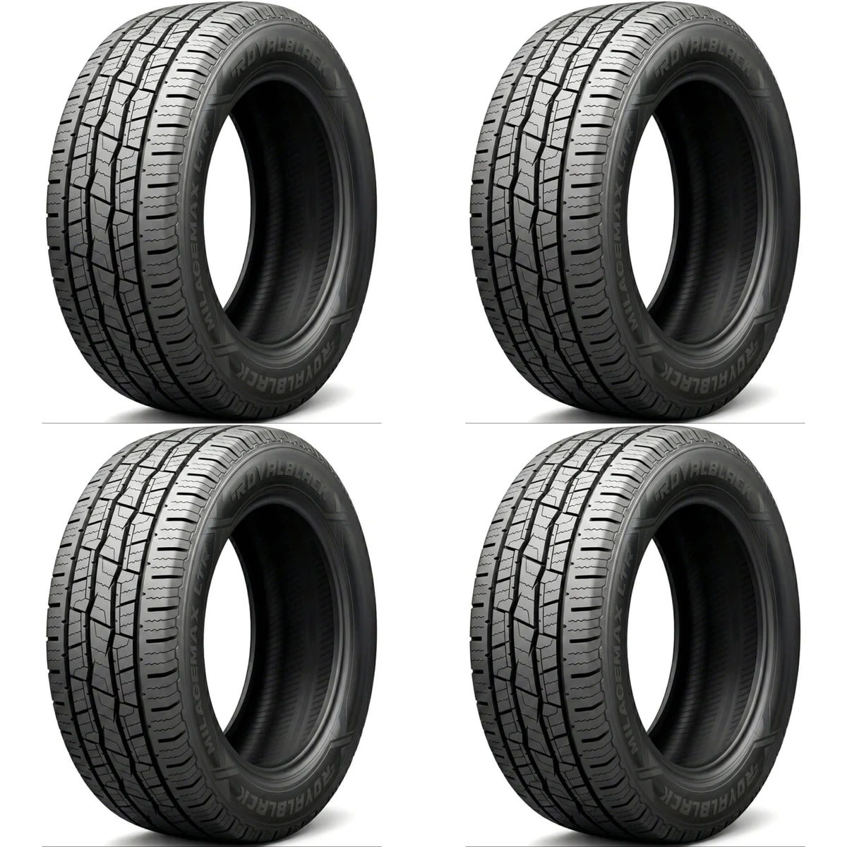 Paquete de 4 Llantas LT265/75 R16 123S Royal Black MILAGEMAXLTR