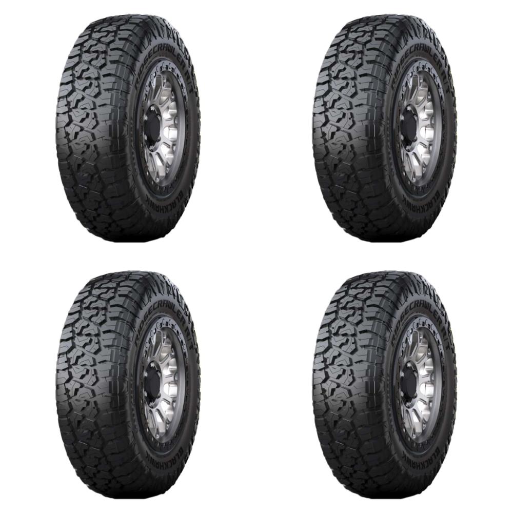 Paquete de 4 Llantas 37X12.50 R20LT-10C 126Q BLACKHAWK RIDGECRAWLER R/T