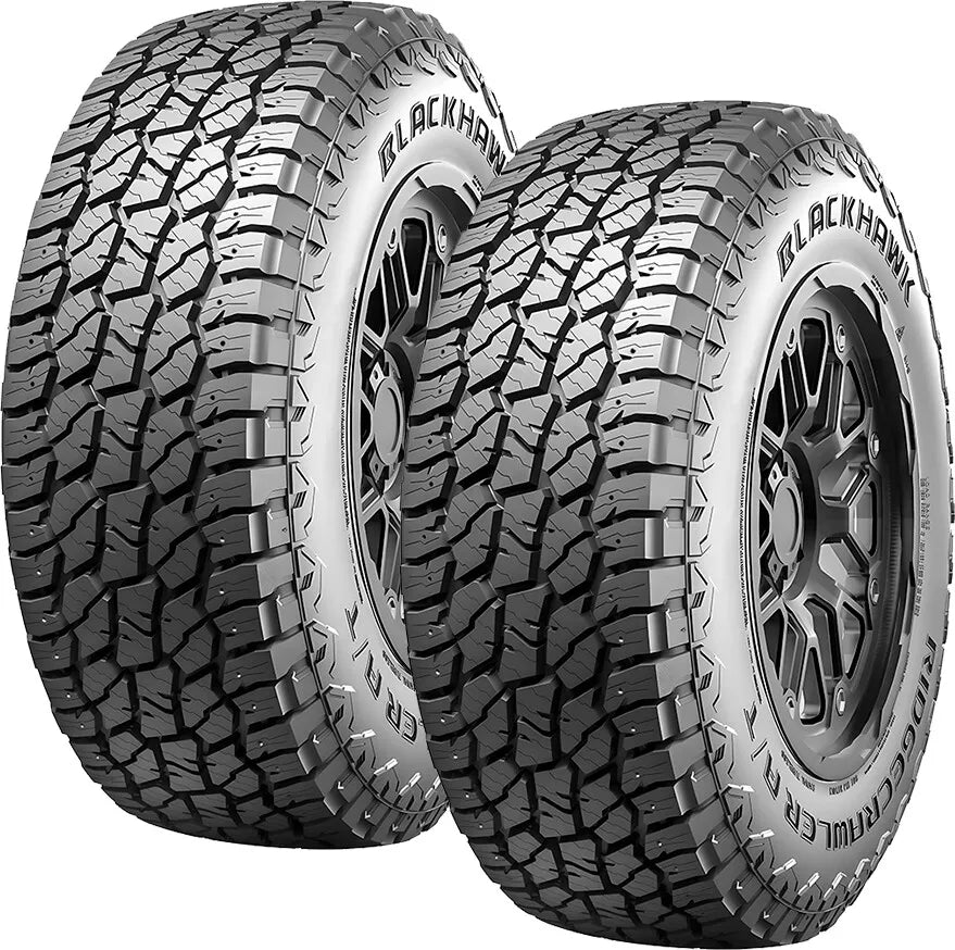 Paquete de 2 Llantas 35X12.50 R17LT-10C 125R BLACKHAWK RIDGECRAWLER A/T