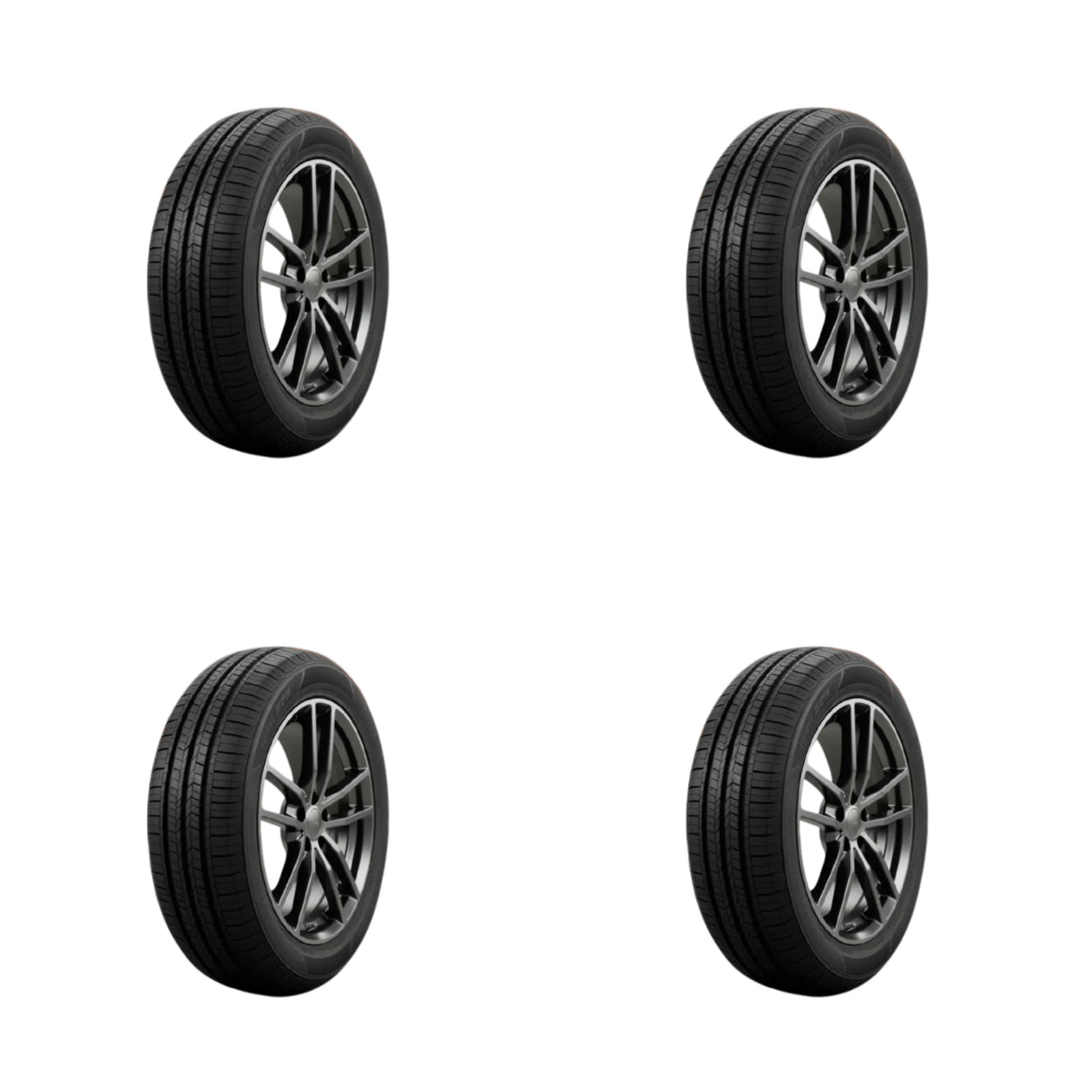 Paquete de 4 Llantas 195/55 R16 87V Royal Black TOURINGHP